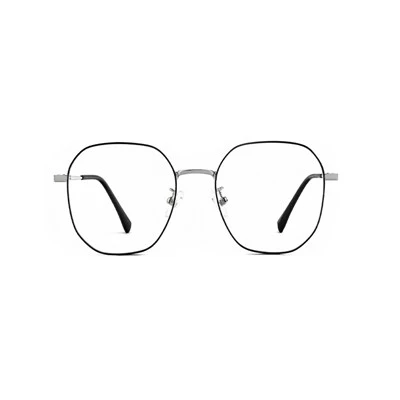 Ramă de ochelari geometrică din metal